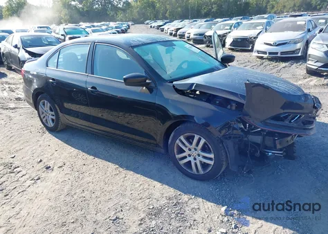 2015 Volkswagen Jetta 2.0L S from USA, damaged, VIN 3VW2K7AJ1FM210032